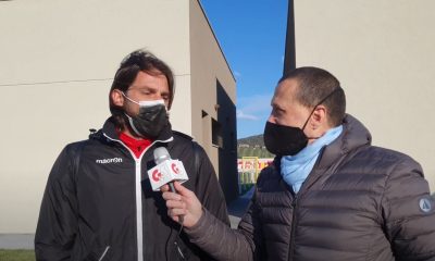 Gs Tv - mister Consonni intervistato dopo Us Grosseto-Livorno 0 a 2 - campionato Primavera 3